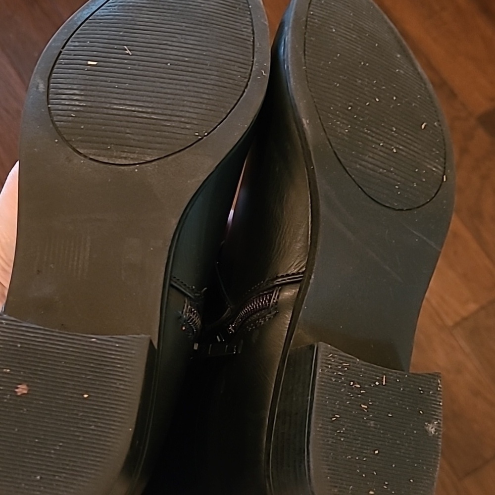 💥3for$12💥 Rampage Imagine black & brown riding boots, size 8.5 - Picture 8 of 12